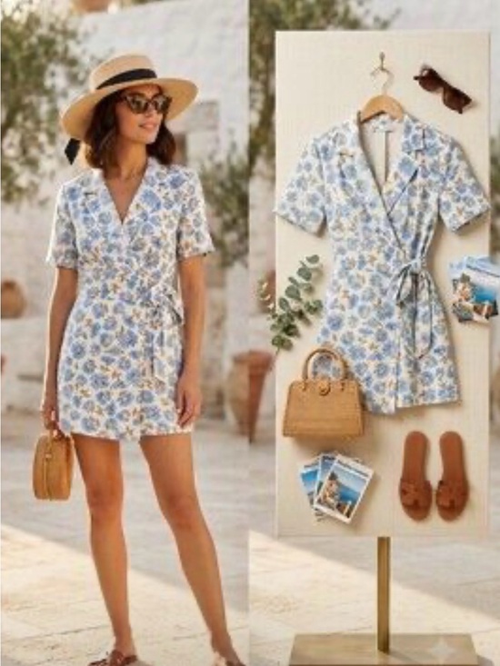 Zara Pants - Zara Linen Romper Sz M